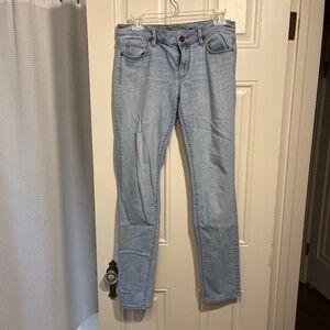 Loft light wash skinny jeans